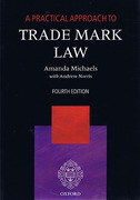 Cover of A Practical Approach to Trade Mark Law