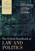 Cover of The Oxford Handbook of Law and Politics