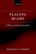Cover of Placing Blame: A Theory of the Criminal Law