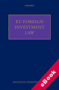 Cover of EU Foreign Investment Law (eBook)