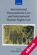 Cover of International Humanitarian Law and International Human Rights Law (eBook)