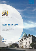 Cover of Law Society of Ireland: European Law