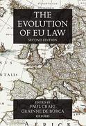 Cover of The Evolution of EU Law