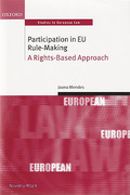 Cover of Participation in European Union Rule Making: A Rights Based Approach