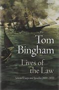 Cover of Lives of the Law: Selected Essays and Speeches: 2000-2010