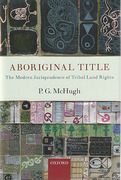 Cover of Aboriginal Title: The Modern Jurisprudence of Tribal Land Rights