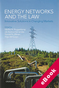 Cover of Energy Networks and the Law: Innovative Solutions in Changing Markets (eBook)