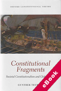 Cover of Constitutional Fragments: Societal Constitutionalism and Globalization (eBook)