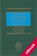 Cover of The Law of Security and Title-Based Finance (eBook)