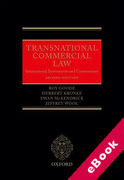 Cover of Transnational Commercial Law: International Instruments and Commentary (eBook)
