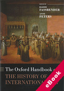 Cover of The Oxford Handbook of the History of International Law (eBook)