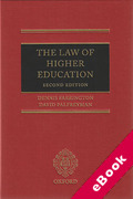 Cover of The Law of Higher Education (eBook)