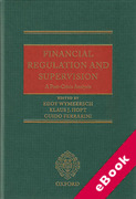 Cover of Financial Regulation and Supervision: A Post-crisis Analysis (eBook)