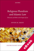 Cover of Religious Pluralism in Islamic Law: Dhimmis and Others in the Empire of Law (eBook)