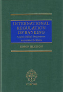 Cover of International Regulation of Banking: Capital and Risk Requirements