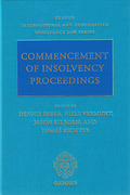 Cover of Commencement of Insolvency Proceedings