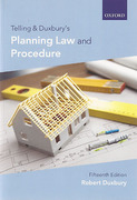 Cover of Telling & Duxbury's Planning Law and Procedure