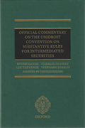 Cover of Official Commentary on the UNIDROIT Convention on Substantive Rules for Intermediated Securities