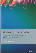 Cover of Binding Corporate Rules: Corporate Self-Regulation of Global Data Transfers