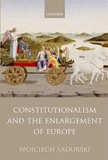 Cover of Constitutionalism and the Enlargement of Europe