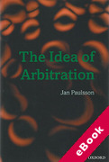Cover of The Idea of Arbitration (eBook)