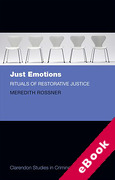 Cover of Just Emotions: Rituals of Restorative Justice (eBook)