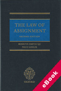 Cover of The Law of Assignment (eBook)