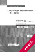 Cover of European Law and New Health Technologies (eBook)
