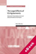 Cover of The Legal Effect of EU Agreements (eBook)