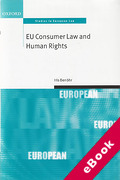 Cover of EU Consumer Law and Human Rights (eBook)