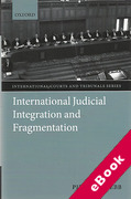 Cover of International Judicial Integration and Fragmentation (eBook)