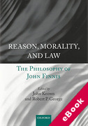 Cover of Reason, Morality, and Law: The Jurisprudence of John Finnis (eBook)