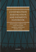 Cover of Construction Adjudication and Payments Handbook