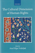 Cover of The Cultural Dimension of Human Rights