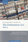 Cover of Blackstone's Guide to the Defamation Act