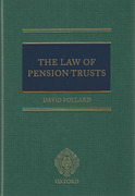 Cover of The Law of Pension Trusts