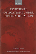 Cover of Corporate Obligations Under International Law