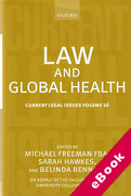 Cover of Current Legal Issues Volume 16: Law and Global Health (eBook)