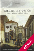Cover of Preventive Justice (eBook)