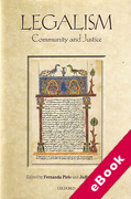 Cover of Legalism: Community and Justice (eBook)