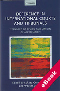 Cover of Deference in International Courts and Tribunals: Standard of Review and Margin of Appreciation (eBook)