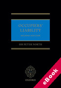 Cover of Occupiers' Liability (eBook)