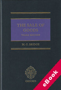 Cover of The Sale of Goods (eBook)