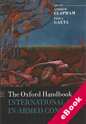 Cover of The Oxford Handbook of International Law in Armed Conflict (eBook)