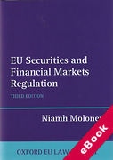 Cover of EU Securities and Financial Markets Regulation (eBook)