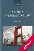 Cover of Caribbean Integration Law (eBook)