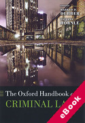 Cover of The Oxford Handbook of Criminal Law (eBook)
