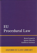 Cover of EU Procedural Law