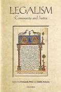 Cover of Legalism: Community and Justice