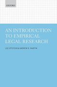 Cover of An Introduction to Empirical Legal Research